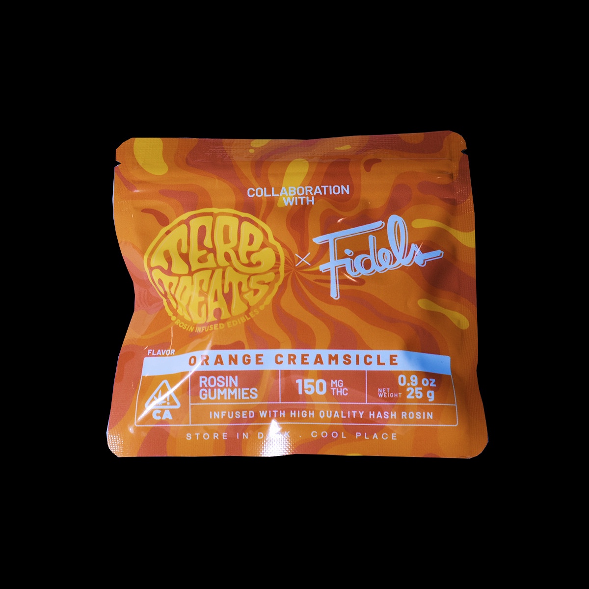 Terp Treats x Fidels Orange Creamsicle Rosin Gummies