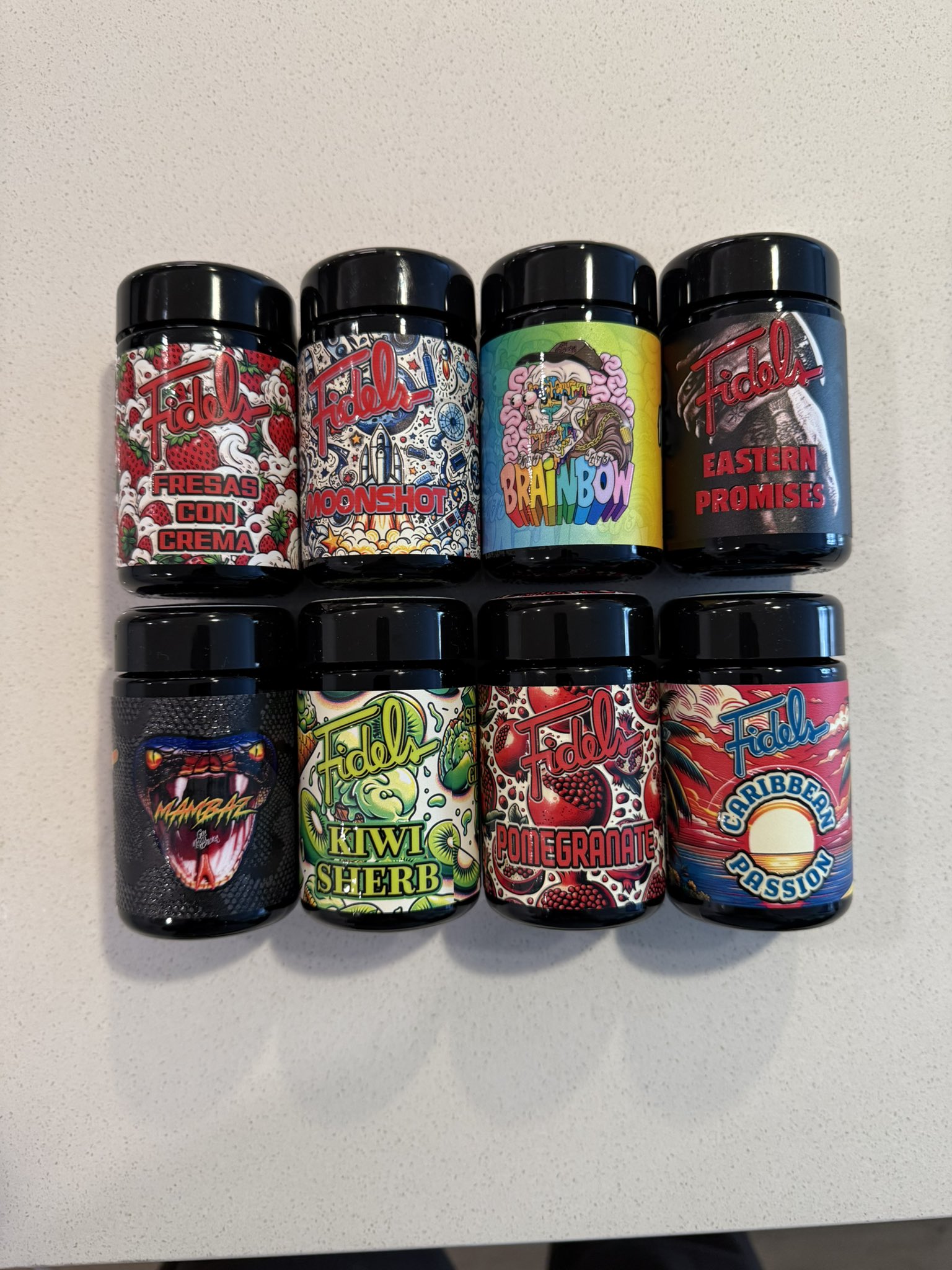 Buy Fidels 7g Flower Jars