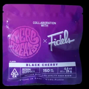 Terp Treats x Fidels Black Cherry Rosin Gummies
