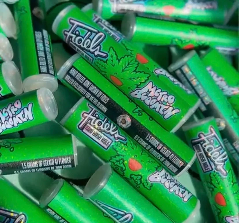 Fidels x Metro Bloomin Hash Holes Pre Rolls