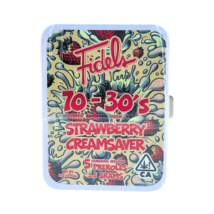 Fidels Strawberry Creamsaver Pre Rolls