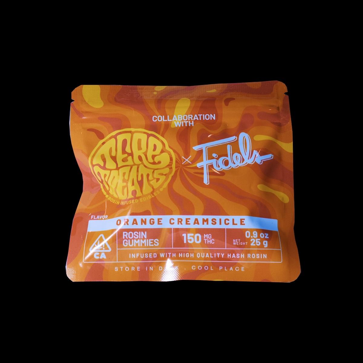 Terp Treats x Fidels Orange Creamsicle Rosin Gummies