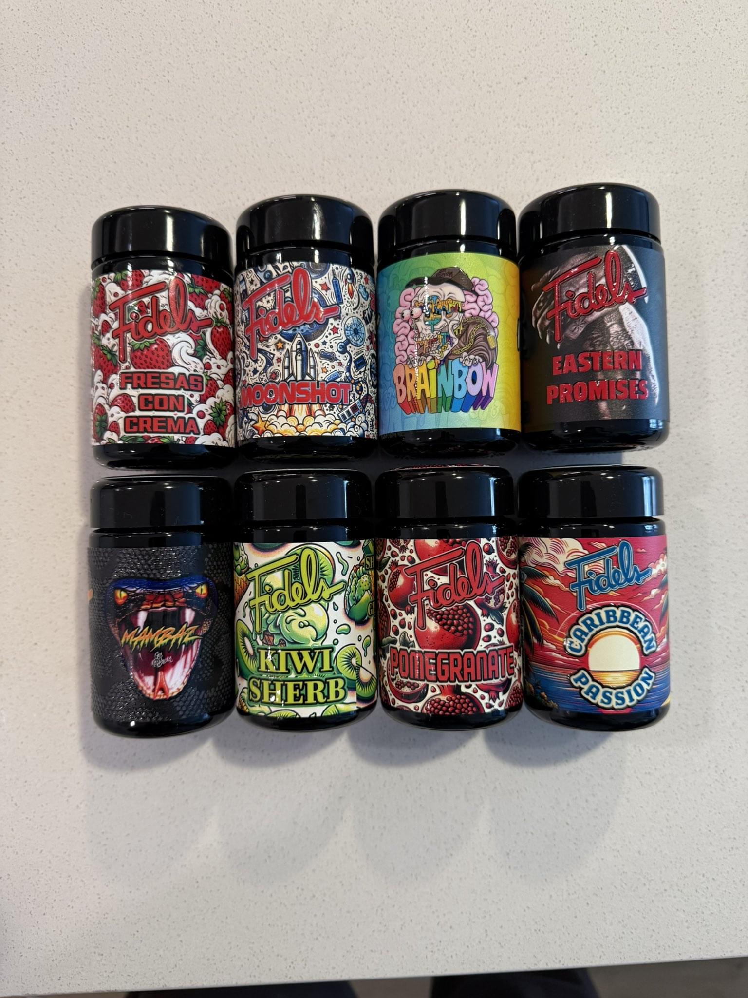 Buy Fidels 7g Flower Jars