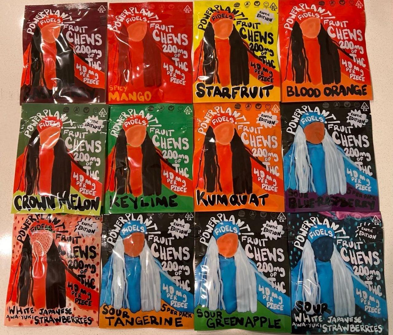 PowerPlant x Fidels Fruit Chews 200mg