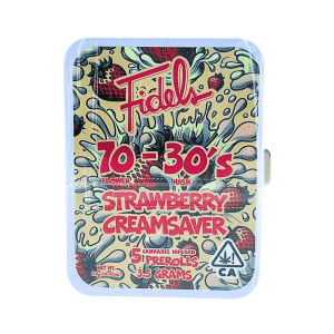 Fidels Strawberry Creamsaver Pre Rolls